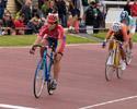 (Click for larger image) Emma Heynes  takes out the 2005 Latrobe Women's Wheelrace final.