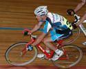 (Click for larger image) Bernard Sulzberger (TIS/Cyclingnews.com)  in action in a heat of the Launceston Wheelrace.