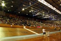 (Click for larger image) A full house  came to witness the evening's racing at Launceston's Silverdome on this Wednesday evening.