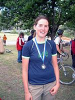 (Click for larger image) Rosemary Barnes made a storming comeback to MTB racing after an 11-year break to win the women's category.
