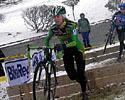 (Click for larger image) Elite women's winner Maureen Bruno Roy (Independent Fabrication) Leads Mackenzie Dickey (Team Bicycle Alley)