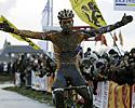 (Click for larger image) Sven Vanthourenhout (Rabobank) celebrates his win