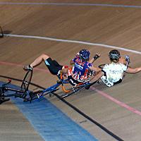 (Click for larger image) A nasty crash  in the elite womens' sevent.