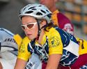 (Click for larger image) Chloe Macpherson  ready to race in th keirin final.
