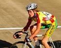 (Click for larger image) Grayson Follet  of Goldstars in the Under 15 boys scratch race.