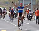 (Click for larger image) Kin San Wu (Pocari Sweat) wins the first stage