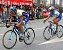 (Click for larger image) Brad Hall (centre) City of Perth team in a breakaway Stage 6, Zhongshan.
