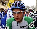 (Click for larger image) Enrico Franzoi (Lampre Caffita) thinks about enjoying a good race