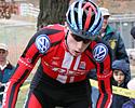 (Click for larger image) Tristan Schouten (Trek/VW/Michelin) ultimately finished fourth in the men's race.