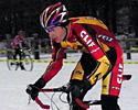 (Click for larger image) Mark McCormack (Team Clif Bar)  dances on the snow