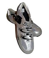 (Click for larger image) The Exustar E-SR221 road shoe in all its finery