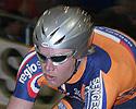 (Click for larger image) Jens Mouris (NED)  in the Gold Medal Pursuit Final against Escobar