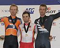 (Click for larger image) Mouris, Escobar Roure and Allen  - Mens Pursuit podium
