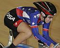 (Click for larger image) USA's Sarah Hammer was the fastest women in individual pursuit 