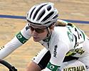 (Click for larger image) Kerrie Meares (Australia) in the keirin