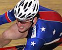 (Click for larger image) Christian Stahl (USA) in the men's team sprint