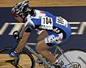 (Click for larger image) Monia Baccaille of Italy finished 8th in the scratch final