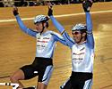 (Click for larger image) A pair of happy Argentine riders Colla and Perez