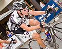 (Click for larger image) Cam Jennings of DFL Cyclingnews getting down to business
