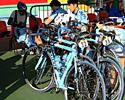 (Click for larger image) The Trek bikes  of Marco Polo Team