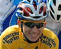 (Click for larger image) Andrey Kluev of ODM Russia  Yellow jersey holder from the stage 1 at the start