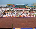 (Click for larger image) The huge opening ceremony  at the Tour of the Qinghai Lake.