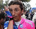 (Click for larger image) Daniele Bennati (Lampre) wonders if he's left the gas on.