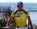(Click for larger image) Hilton Clarke (Portfolio Partners) is the new Jayco Bay Classic Cycling Series leader after day two of racing