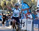 (Click for larger image) You can't forget that feeling! Alexis Rhodes wins in Geelong