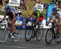 (Click for larger image) The men's leaders (l-r): Richard England, Greg Henderson and Baden Cooke