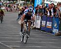 (Click for larger image) Richard England looks very happy to take the win in Geelong