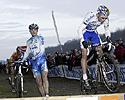 (Click for larger image) Sven Nys shows his handling skills as he jumps the barriers