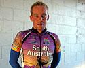 (Click for larger image) Jonny Clarke shows off the fantastic South Australia.com kit