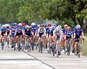 (Click for larger image) The huge C grade bunch about to passed by A grade on the far left in the closing laps