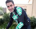 (Click for larger image) Dario Pieri (LPR) is happy with his early season training