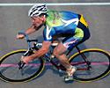 (Click for larger image) Wade Cosgrove of Rockhampton in the men's 1 lap time trial