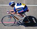 (Click for larger image) National Club Road Race Champion Peter Herzig driving the Uni of Queensland team pursuit