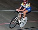 (Click for larger image) Gold Coaster Loren Rowney competing in the under 19 womens pursuit
