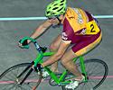 (Click for larger image) Clayton Berg of Brisbane Broncos in the men's sprint heats