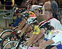 (Click for larger image) The starting grid for the women's keirin