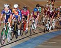 (Click for larger image) The elite men ride their scratch race