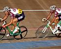 (Click for larger image) Grant Irwin and Miles Olman blow the scratch race apart