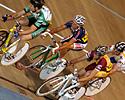 (Click for larger image) All together now... Chris Wilson Matthew Wood Chris Simonelli and Jordan Roberts in the keirin repechage