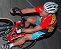 (Click for larger image) Darren Young  in action during the madison
