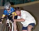 (Click for larger image) Matthew Ross off and racing in the Under 11 Wheelrace