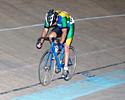 (Click for larger image) Doug Barber off the mark hard in the Masters Wheelrace