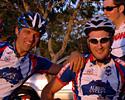 (Click for larger image) Alan Bozunovic and Scott Callum bask in the warm glow of another summer season at Heffron