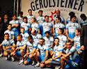 (Click for larger image) The Gerolsteiner team is presented for 2006