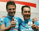 (Click for larger image) Two thumbs up  - both Petacchi and Zabel say two sprinters are better than one.