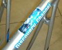 (Click for larger image) Discovery Channel's new graphic  for '06 on Trek Madone SL downtube.